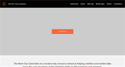 Desktop Screenshot of newcitycatechism.com